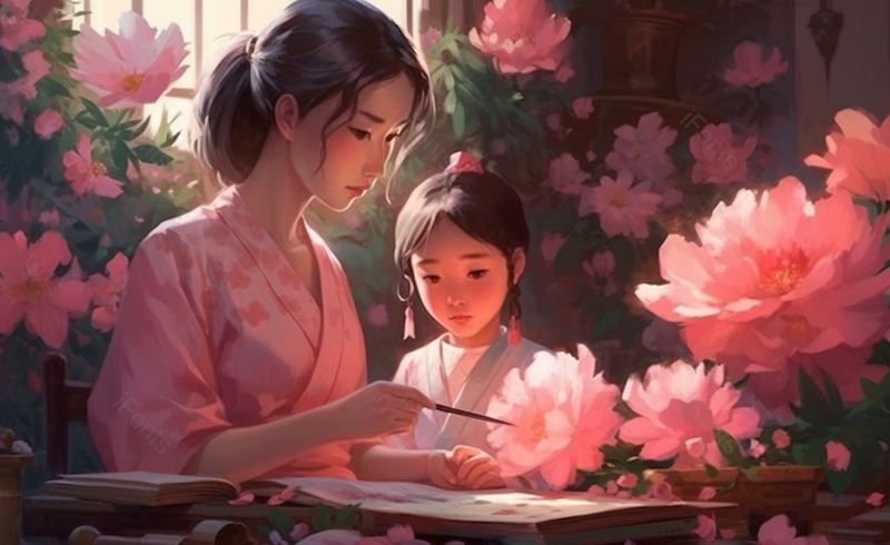 康乃馨插画手绘母亲节水彩植物背景,插画/手绘图,插画/手绘图库,插画/手绘图下载,插画/手绘